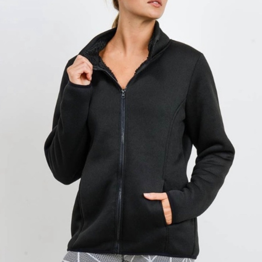 NWT Sherpa Lined Jacket